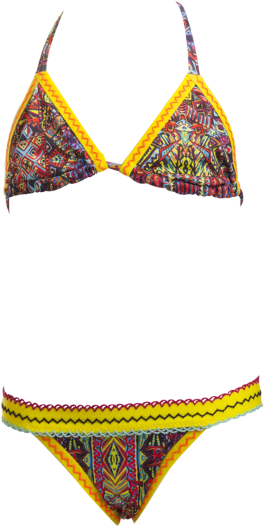 Bendito Simbolo Girls Bikini By Agua Bendita, Abstract - Abstract Art (683x1024), Png Download