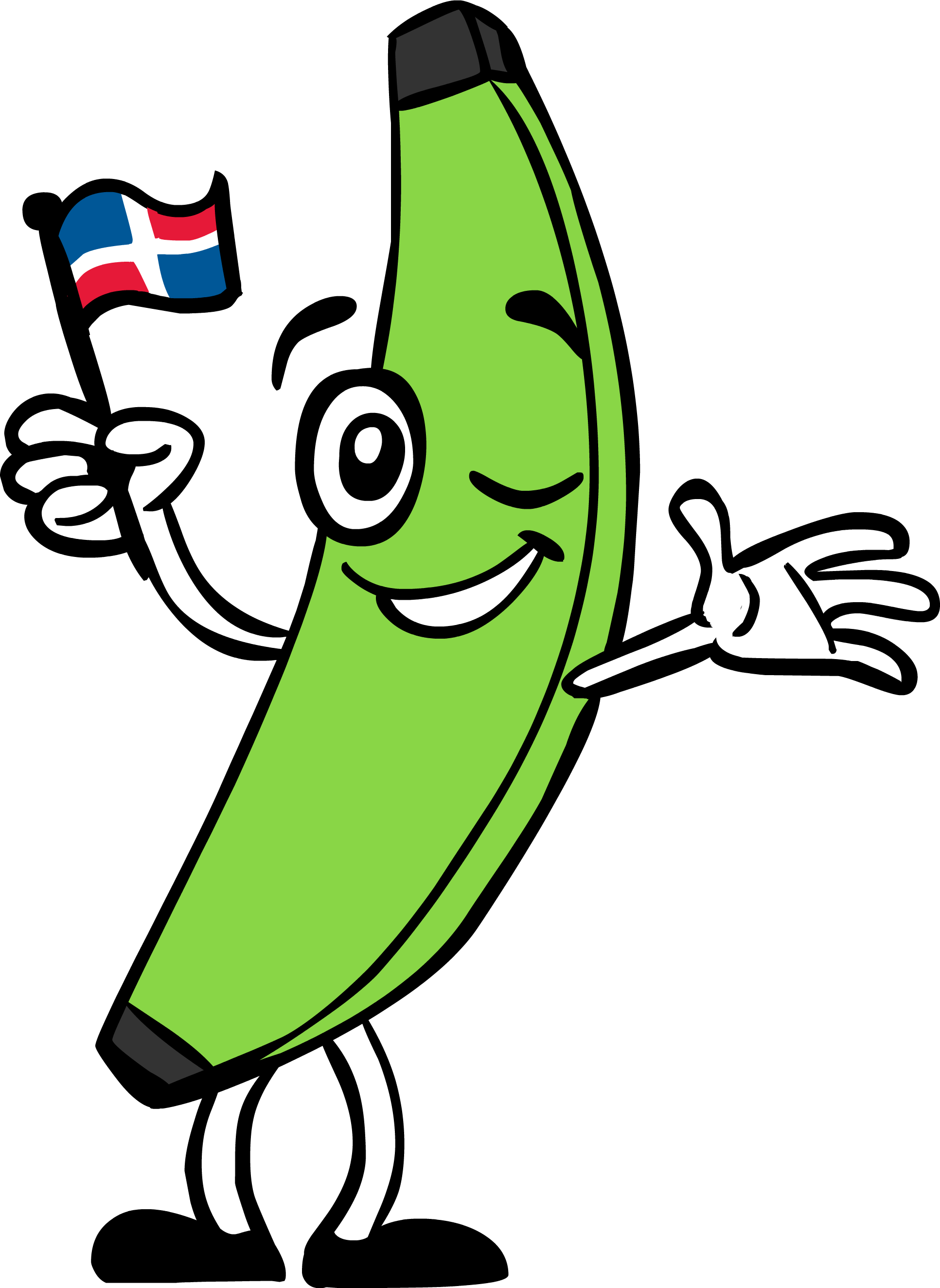 Platanito Platano - ‹ - Platano Dominicanos Gif Animados (1933x2648), Png Download
