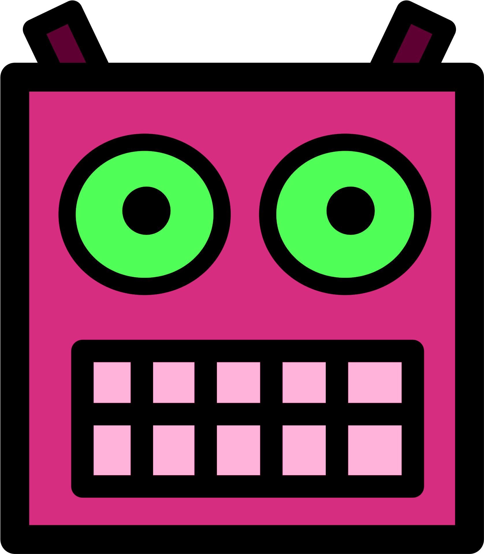 Why Are Humans So Stupid - Square Robot Head (2000x2000), Png Download