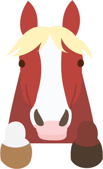 Cute Horse Illustration For Children's Horse Birthday - Rushmoor Country Farm Park & Falconry Centre (357x587), Png Download