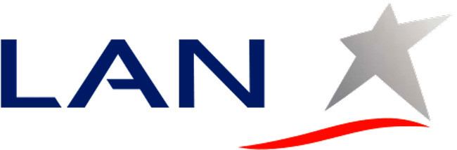 Fue Fundada En 1929, Cuenta Con Una Flota De 45 Aviones - Lan Airlines Logo (650x214), Png Download