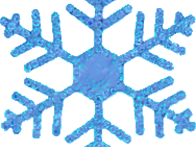 Snowflake Clipart Trail - Snowflake Counting Cards Clip (640x480), Png Download