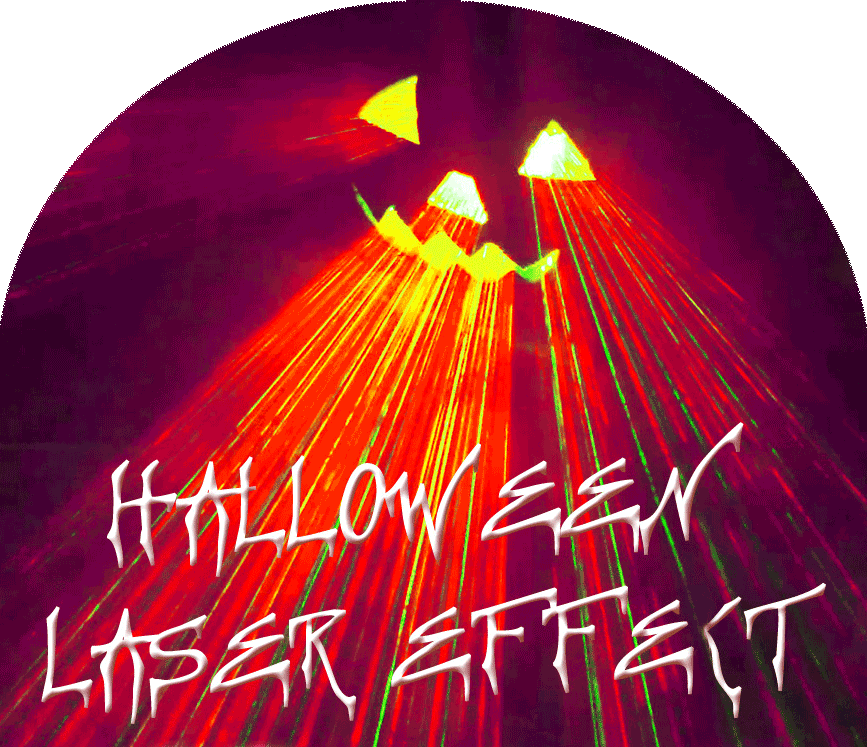 Halloween Laser Effect - Laser (867x747), Png Download