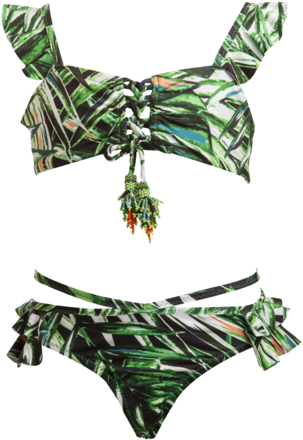 Bendito Mapora Girls Bikini By Agua Bendita - Toptie Criss-cross Tie Girls' School Uniform Cross (1022x1024), Png Download