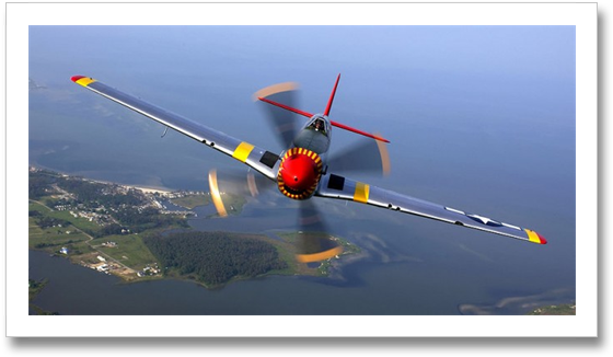 Como En Tantos Otros Hitos De La Humanidad, La Fecha - P 51 Mustang (580x345), Png Download