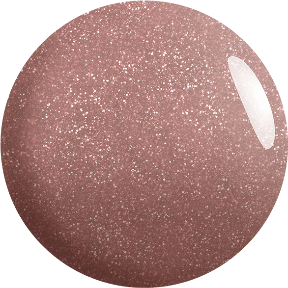 Rose Gold Glitter Nail Polish Uk - Rose Gold Circle Transparent (600x600), Png Download