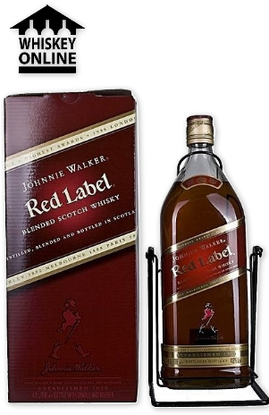 Johnnie Walker Red 3l Cradle - Johny Walker Red Label Price (300x500), Png Download