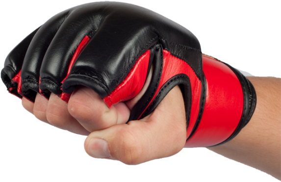 Mma Traning F Red - Hand Mma Glove Png (600x600), Png Download