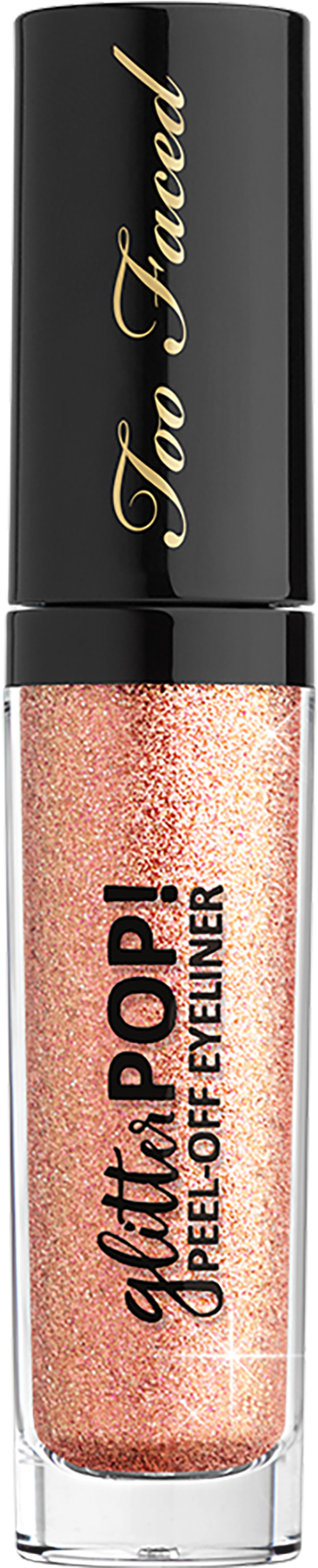 Glitter - Too Faced Glitter Pop! Peel-off Eyeliner (2000x1800), Png Download