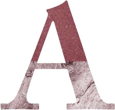 Letter Gold,glitter, - Letter A In Rose Gold (500x500), Png Download