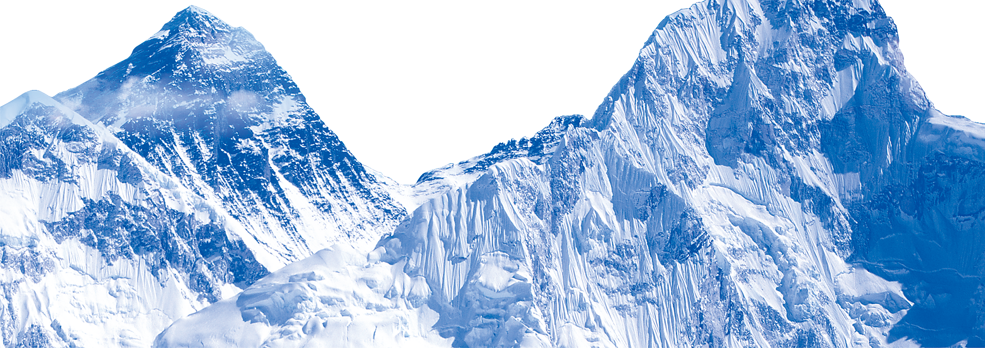 Everest Png High-quality Image - Everest (2001x708), Png Download