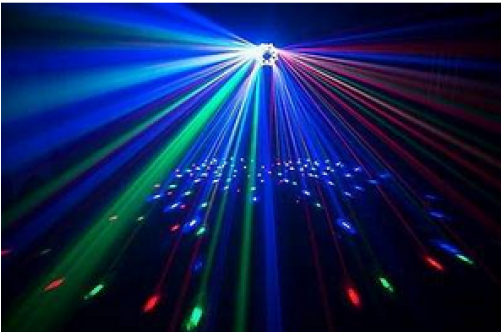 Led Derby With R And G Laser - Chauvet Dj Swarm Wash Fx 4-in-1 Led Effect (500x500), Png Download