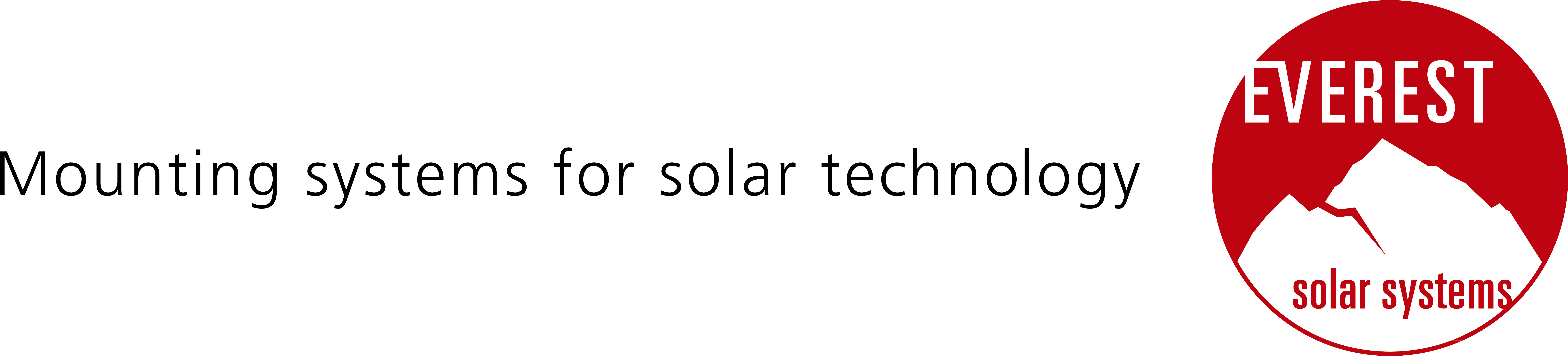 Everest Solar System Logo (8354x2083), Png Download