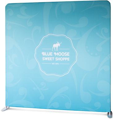 Tension Fabric Displays - Textile (400x400), Png Download