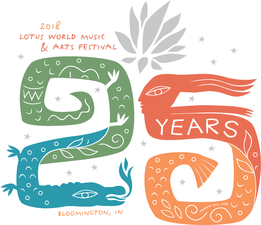 Lotus Radio - Lotus Festival 2018 Bloomington (864x864), Png Download