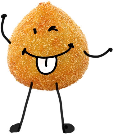 Copyright © Coxa Coxinha - Coxinha Em Desenho Png (372x460), Png Download