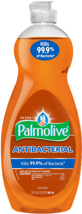 Palmolive Ultra Dishwashing Liquid Antibacterial Dish - Palmolive Dish Soap (450x450), Png Download