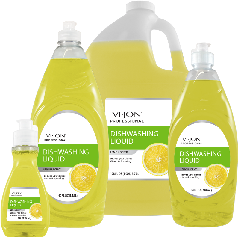 Vi-jon Professional Lemon Scent Dish Soap - Lemon Scent Dish Soap (892x892), Png Download