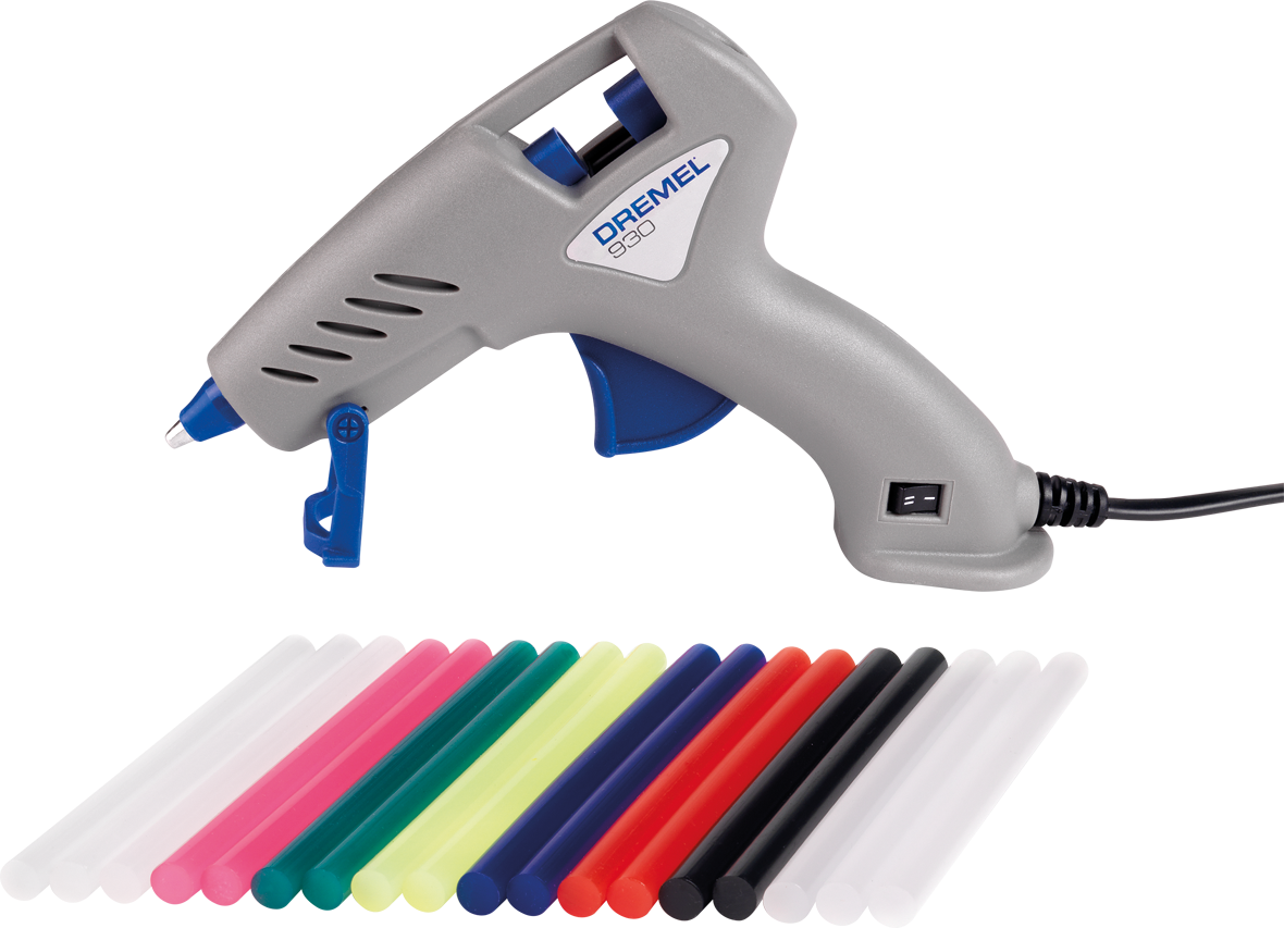 Dremel® Glue Gun - Dremel Hobby 930-18 - Hot Melt Glue Gun - 7 Mm (1180x853), Png Download