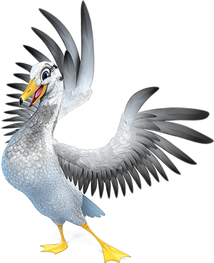 Mallory Everest Vbs 2015 Bible Memory Buddy - Mallory Bar Headed Goose (421x517), Png Download