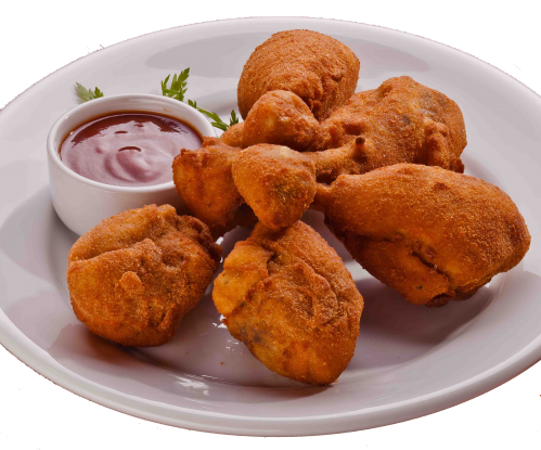Confit De Tulipa De Pato Empanado - Mcdonald's Chicken Mcnuggets (499x415), Png Download