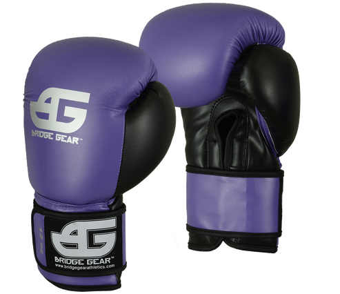 Bridge Gear Top Quality Synthetic Leather Boxing Glove - Bridge Gear Bg010 Premium Red And White Leather Boxing (498x435), Png Download