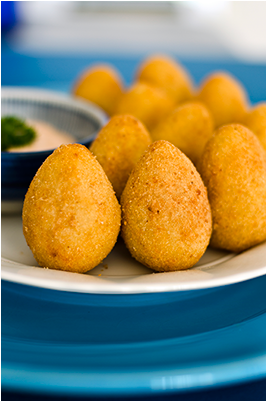 Coxinha - Arancini (600x400), Png Download