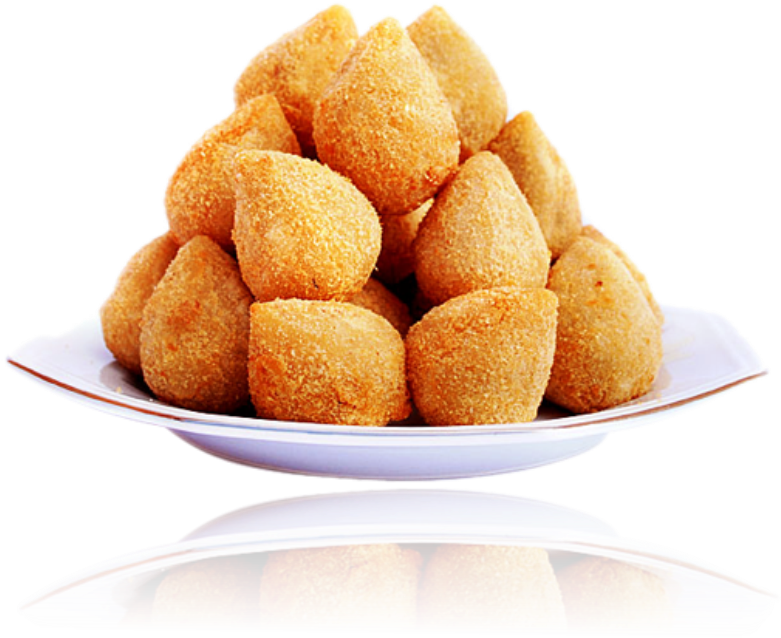 Forma De Mini Coxinha (1300x1359), Png Download