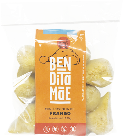 Mini Coxinhas De Frango Porta A Porta Orgânicos Delivery - Coxinha (651x651), Png Download