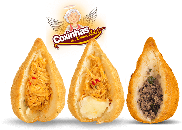 Coxinhas Da Dona Odete - Baked Goods (758x455), Png Download