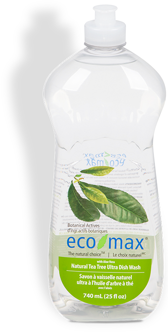 Natural Tea Tree Ultra Dish Wash - Eco Max - Natural Ultra Dish Wash Tea Tree - 25 Oz. (356x700), Png Download