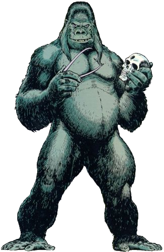 Gorilla Grodd - - Gorilla Grodd Png Dc Comics (326x500), Png Download