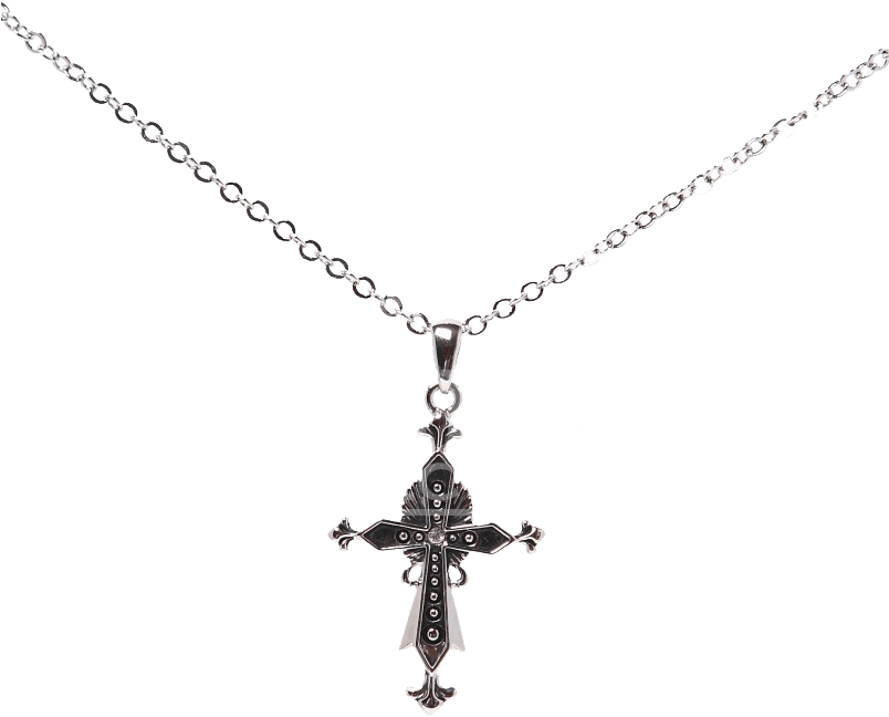 Ornate Medieval Cross Necklace - Necklace (803x803), Png Download