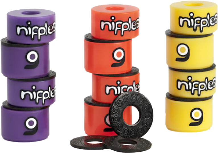 Orangatang Nipples Bushings (765x937), Png Download