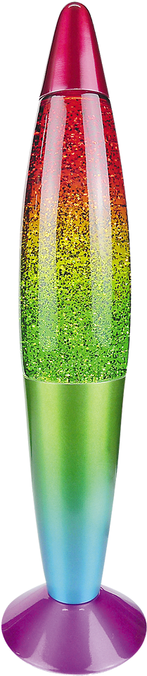 7008 - Rábalux Lávalámpa Lollipop Rainbow (327x1024), Png Download