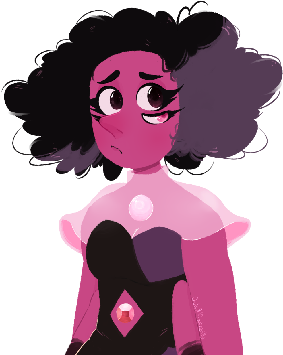 Steven Universe Steven Universe Fusion, Greg Universe, - Steven Universe Rhodonite Fan Art (1024x1248), Png Download