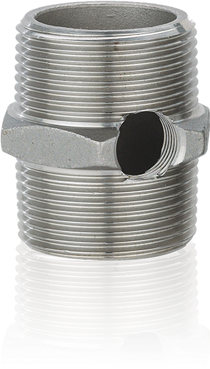 Nipple With Hole Aisi 316 Type - Nipple (670x670), Png Download