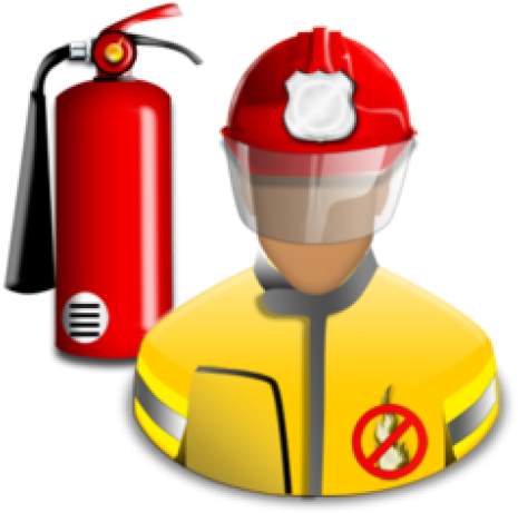 Seguridad Industrial Png - Firefighter Icon (500x500), Png Download
