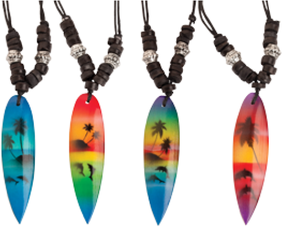 Surfboard Pendants (630x552), Png Download