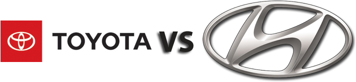 Comparing The Toyota Corolla To The Hyundai Elantra - Toyota (720x288), Png Download
