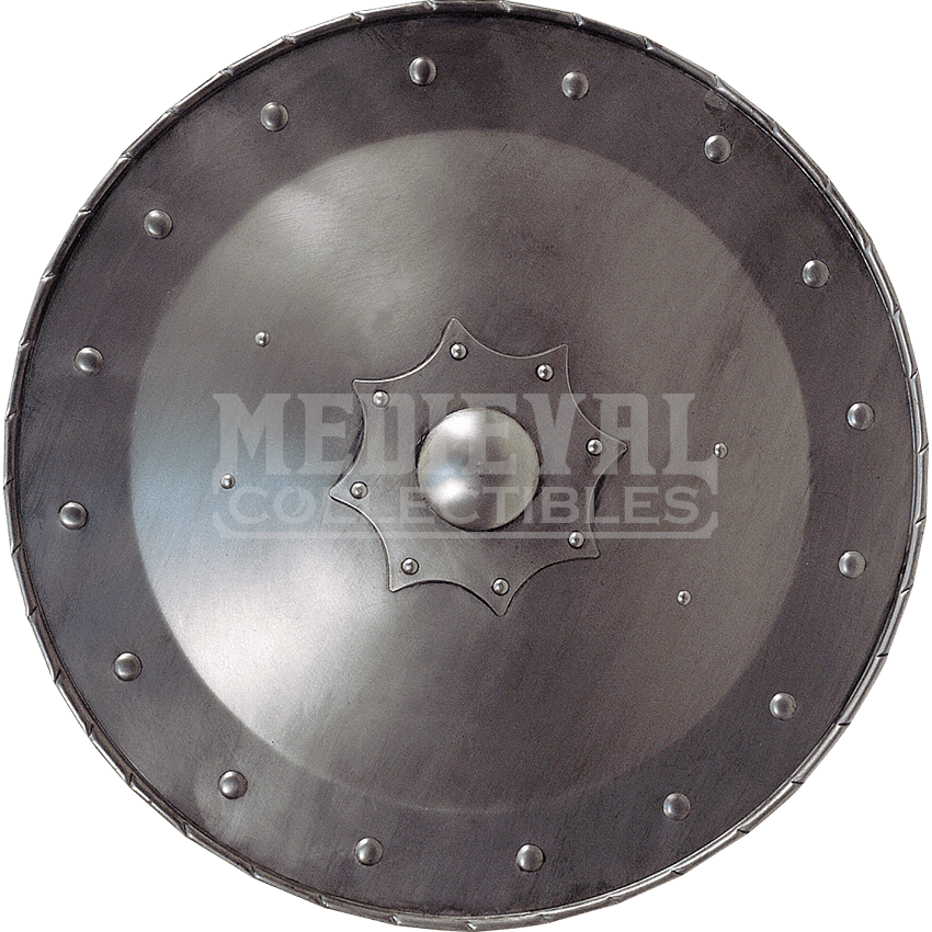 15th Century Round Shield - Round Metal Shield (850x850), Png Download