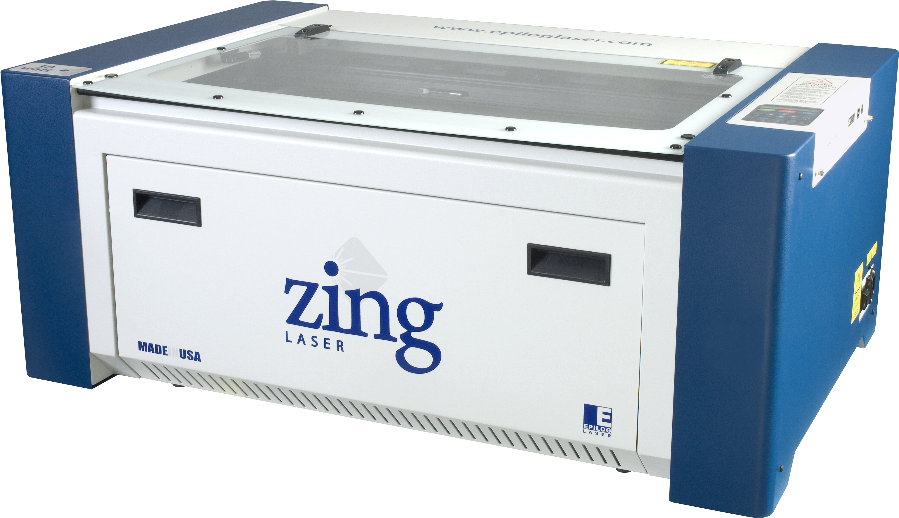 Epilog Zing 24 Left Facing - Epilog Laser (3824x2312), Png Download