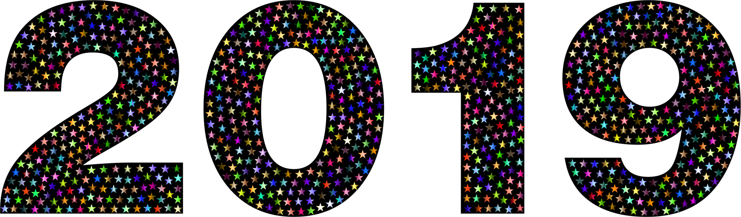 Art Purple Line - 2019 Clipart (2557x750), Png Download