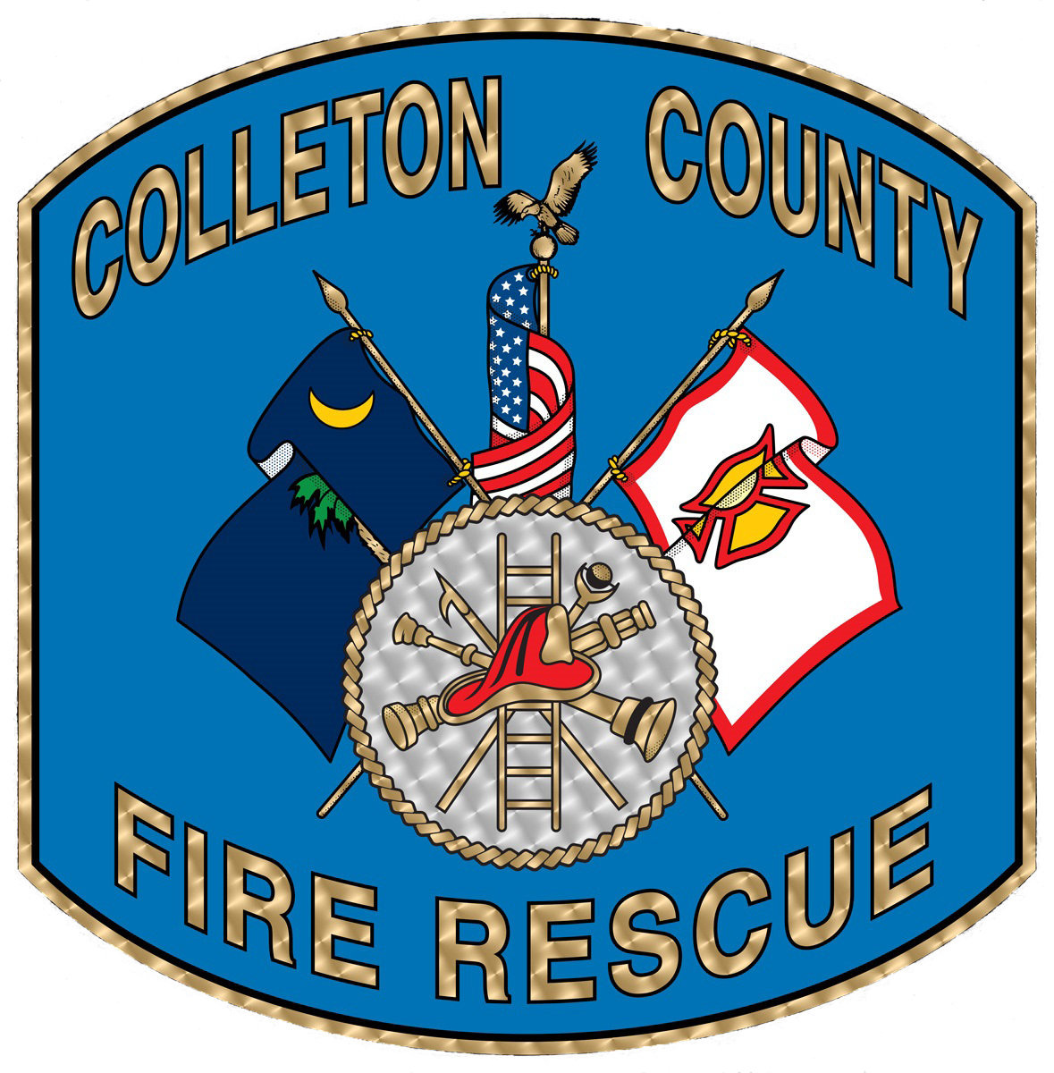 Click Here To Sign Up For The Colleton County Fire-rescue - Colleton County Fire Rescue Logo (1179x1200), Png Download