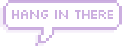 Hang In There, Overlay, And Pastel Image - Speech Bubble Di Picsart (500x240), Png Download