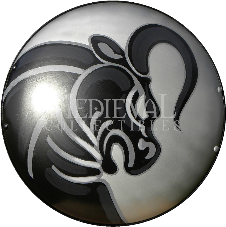 Spartan Shield Bull (793x793), Png Download