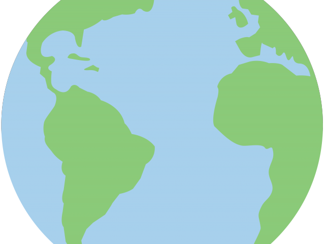 Planet Clipart Green Planet - Ame Church (640x480), Png Download