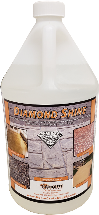 Deco-crete Supply Diamond Shine 1 Gallon - Gallon (377x768), Png Download