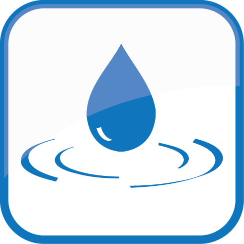 A Gota De Água É Símbolo Da Pureza - Icon (491x491), Png Download