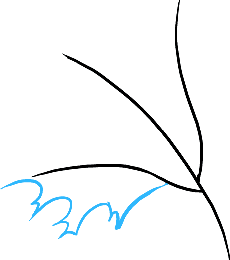 How To Draw Fall Oak - Drawing (680x678), Png Download